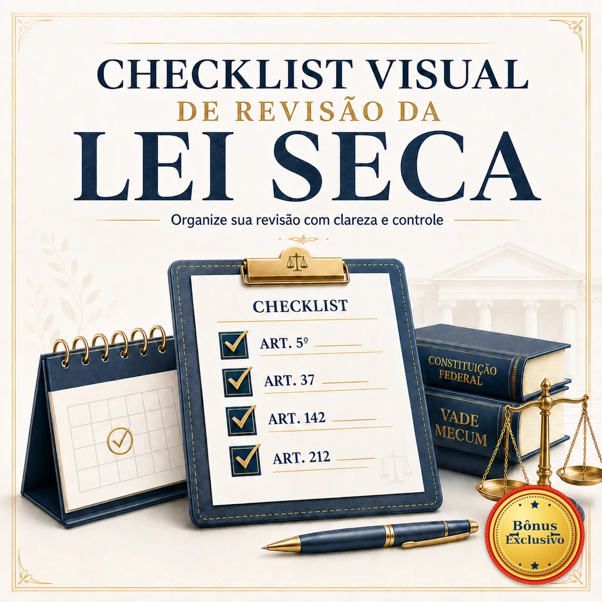 Checklist Visual de Revisão da Lei Seca